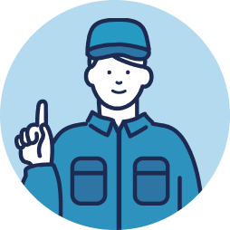 エアコンを取り付ける作業員のイラスト