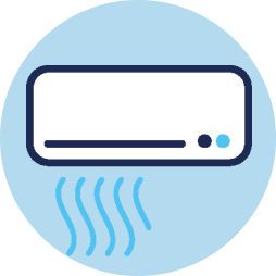 エアコンのイラスト